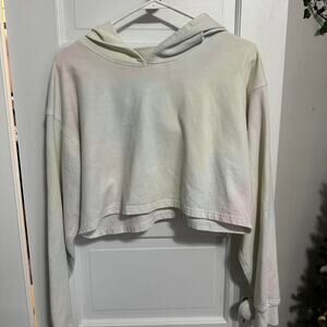 Lululemon tie dye cropped hoodie